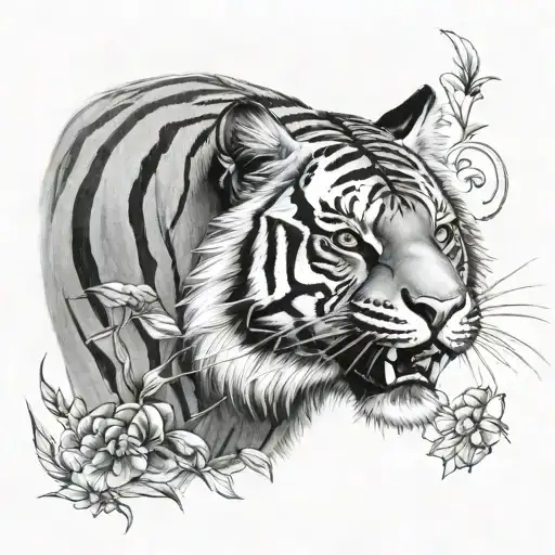 mumma's tigress tattoo design idea