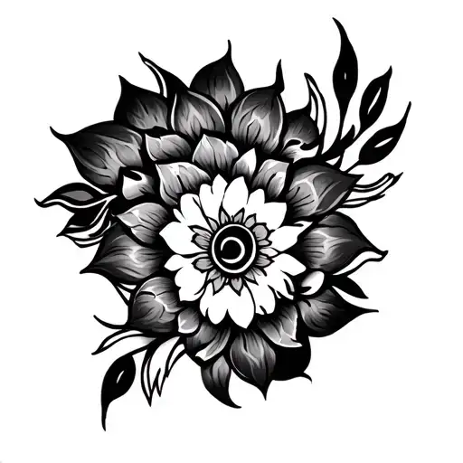 Nepali tattoo design idea