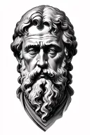 saint peter tattoo design idea