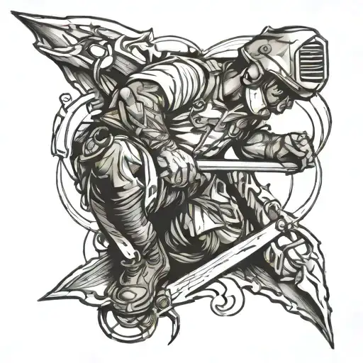 lineman tattoo design idea