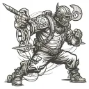 lineman tattoo design idea