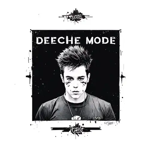Depeche Mode tattoo design idea