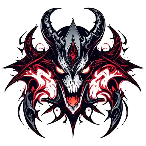 belial tattoo design idea