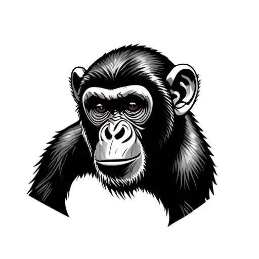 monkey irish tattoo design idea