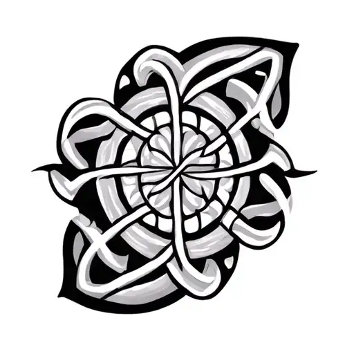 celtic tribal patterns tattoo design idea