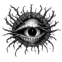 trapped in my mind tattoo design idea