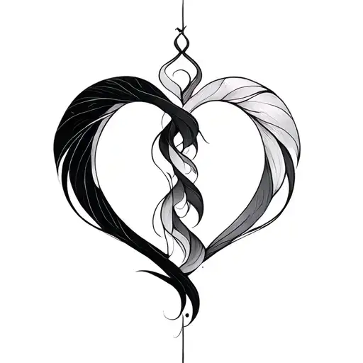 representation of trust and strength inspired tattoo design idea