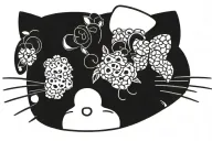 hello kitty tattoo design idea