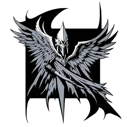 Tyrael tattoo design idea