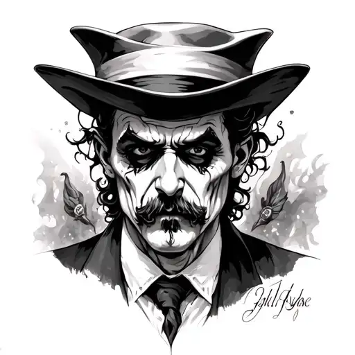 Jekyll And Hyde tattoo design idea