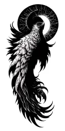 heavenly tattoo design idea