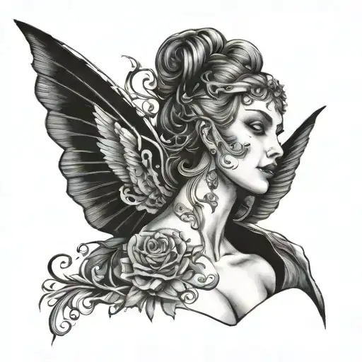 Lola brand in gothic David Françoise tattoo design idea