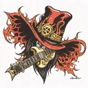 mick mars tattoo design idea