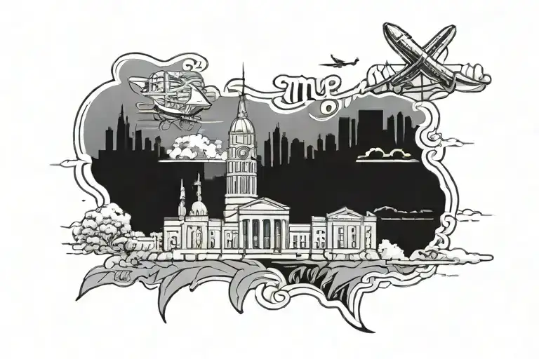 Memphis Tennessee  tattoo design idea