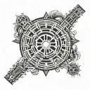 star wars imperial logo tattoo design idea