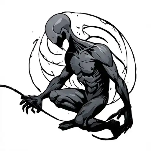 Stickman tattoo design idea