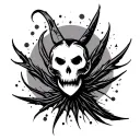 Stickman tattoo design idea