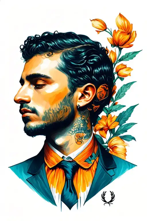 fred Perry  tattoo design idea