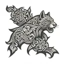 patch tattoo design idea