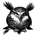 Hedwig tattoo design idea