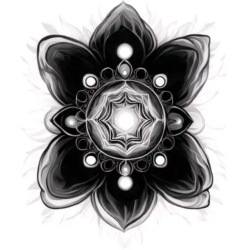 chakras tattoo design idea