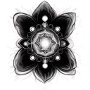 chakras tattoo design idea