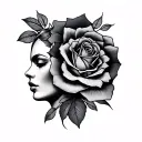 Bisexual tattoo design idea