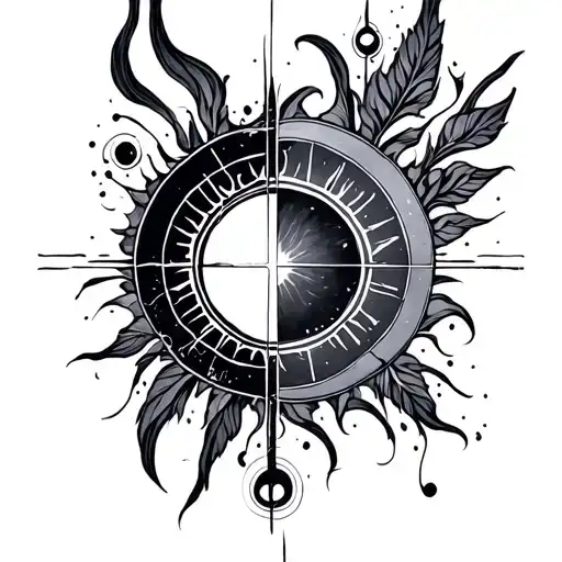 Circle of fifths tattoo design idea