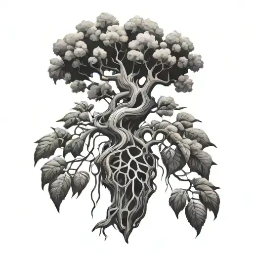 Poison Tree tattoo design idea