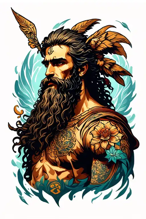 Odysseus tattoo design idea