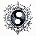 semicolon tattoo design idea