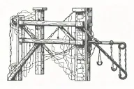 hangmans  gallows tattoo design idea