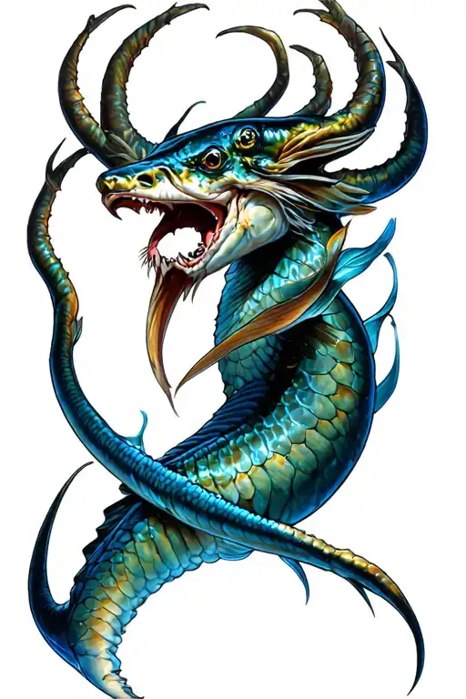 Triton, INT Coed tattoo design idea