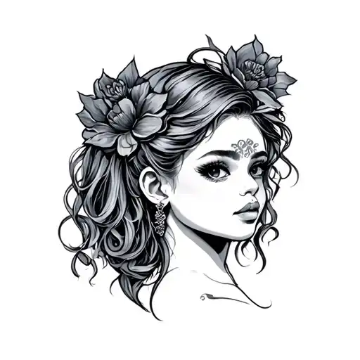 Cute Tramp Stamp tattoo design idea