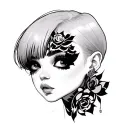 Femboy tattoo design idea
