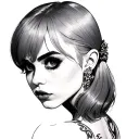 Femboy tattoo design idea