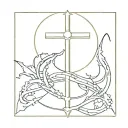 leviathan cross tattoo design idea