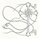 leviathan cross tattoo design idea