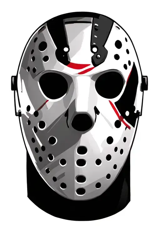 Jason Voorhees mask tattoo design idea