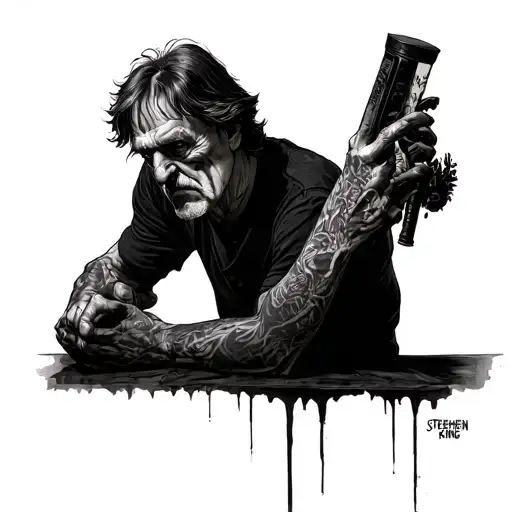 Stephen King the stand tattoo design idea