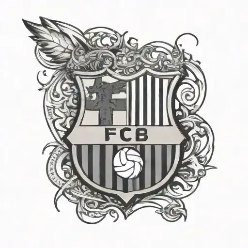 FC Barcelona and CSGO tattoo design idea