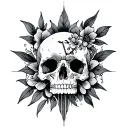 Sobriety tattoo design idea