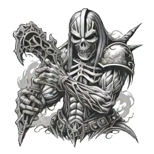 Iron Maiden tattoo design idea