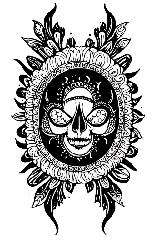 Ghungroo worn tattoo design idea