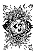 Ghungroo worn tattoo design idea