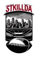 StKilda football club, Melbourne skyline, Walter.  burley griffin artwork tattoo design idea