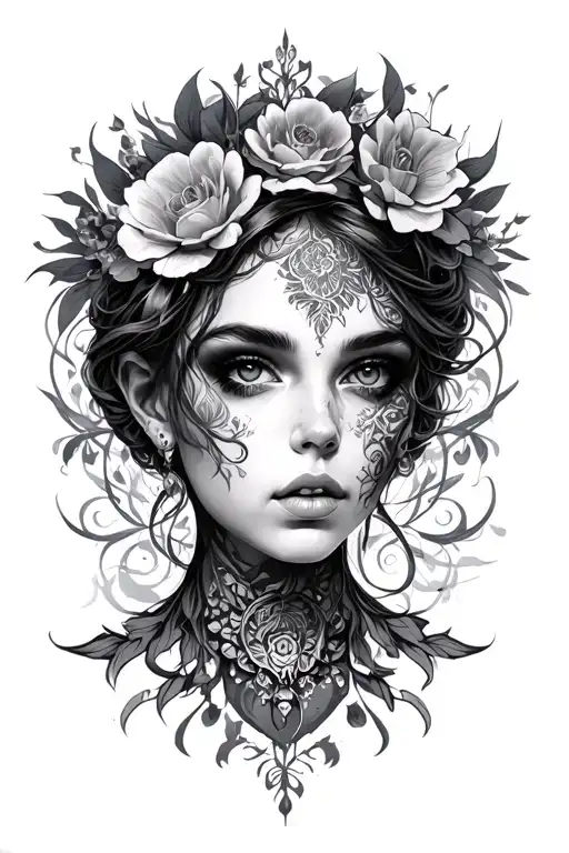 Pandora tattoo design idea