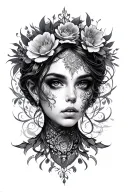 Pandora tattoo design idea