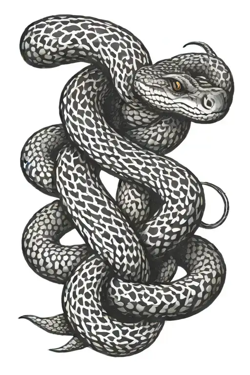 Traditional american, us flag, 1776, gadsden snake tattoo design idea