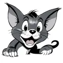 tom and jerry  tattoo design idea